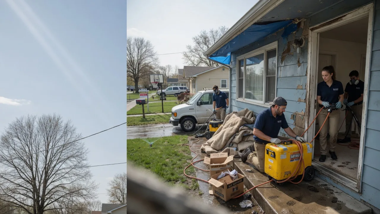 Basement Flood Cleanup in Jenks, OK near me
